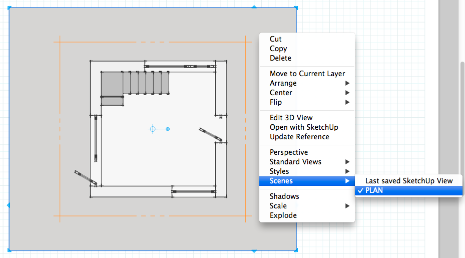Creating A Plan Of Your Sketchup Model In Layout Sketchup Blog